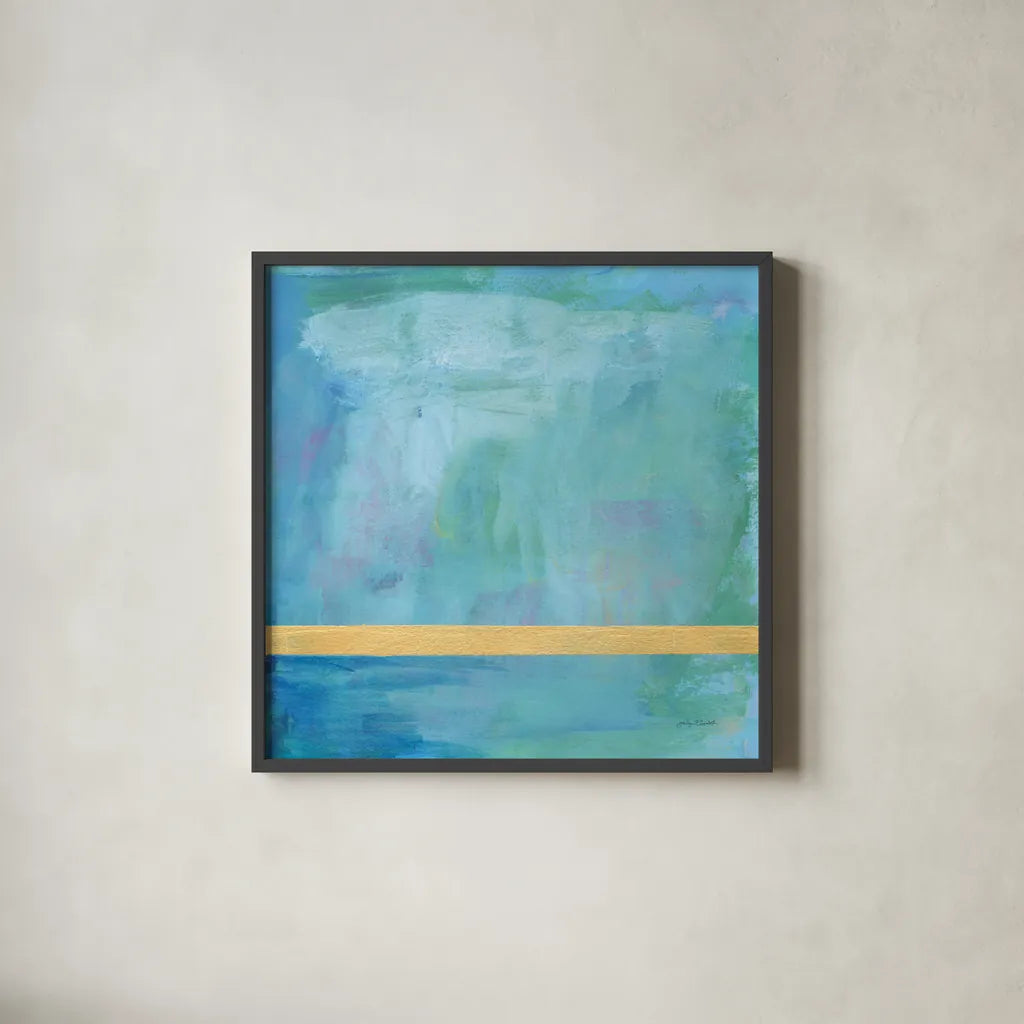 Feels Like Fate I by Jocelyn Elizabeth. Shown in a sleek black glass frame for a contemporary gallery look. Available as an archival giclee rolled canvas, fine art paper, or poster print. SKU 94743a.