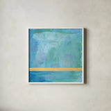 Feels Like Fate I by Jocelyn Elizabeth. Shown in a crisp white glass frame for a clean and minimalist style. Available as an archival giclee rolled canvas, fine art paper, or poster print. SKU 94743a.