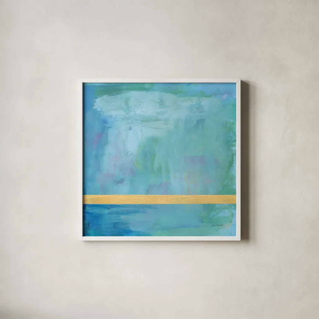 Feels Like Fate I by Jocelyn Elizabeth. Shown in a crisp white glass frame for a clean and minimalist style. Available as an archival giclee rolled canvas, fine art paper, or poster print. SKU 94743a.