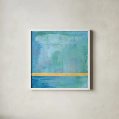 Feels Like Fate I by Jocelyn Elizabeth. Shown in a crisp white glass frame for a clean and minimalist style. Available as an archival giclee rolled canvas, fine art paper, or poster print. SKU 94743a.