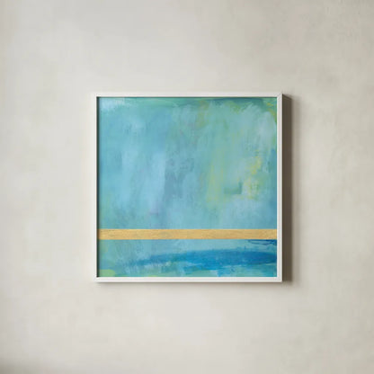 Feels Like Fate II by Jocelyn Elizabeth. Shown in a crisp white glass frame for a clean and minimalist style. Available as an archival giclee rolled canvas, fine art paper, or poster print. SKU 94744a.