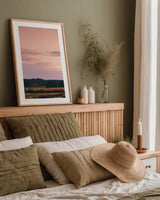 Herring River by Jocelyn Elizabeth. shown as a paper print in a natural frame. Available as a archival giclee rolled canvas, fine art paper, or poster print. SKU 94033h.