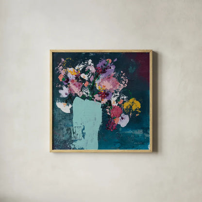 Hope by Jocelyn Elizabeth. Shown in a natural wood glass frame for a timeless modern aesthetic. Available as an archival giclee rolled canvas, fine art paper, or poster print. SKU 94103a.