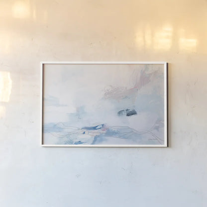 Im By Your Side I by Jocelyn Elizabeth. shown as a paper print in a white frame. Available as a archival giclee rolled canvas, fine art paper, or poster print. SKU 96055i.