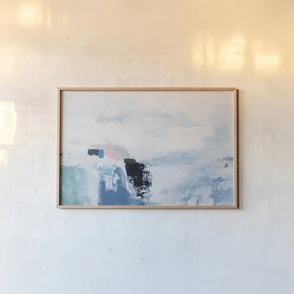 Im By Your Side III by Jocelyn Elizabeth. shown as a paper print in a natural frame. Available as a archival giclee rolled canvas, fine art paper, or poster print. SKU 96057i.