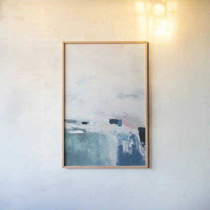 Im By Your Side IV by Jocelyn Elizabeth. shown as a paper print in a natural frame. Available as a archival giclee rolled canvas, fine art paper, or poster print. SKU 96058h.