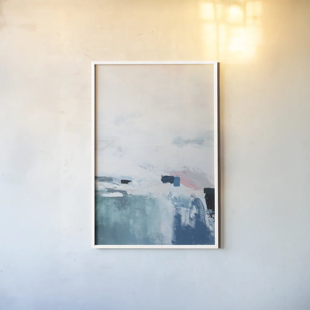 Im By Your Side IV by Jocelyn Elizabeth. shown as a paper print in a white frame. Available as a archival giclee rolled canvas, fine art paper, or poster print. SKU 96058h.