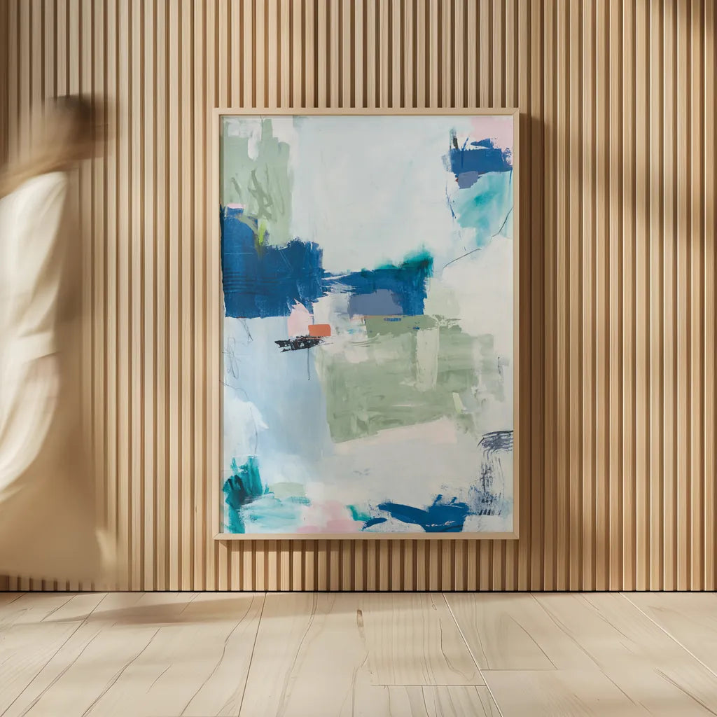 In Its Own Time by Jocelyn Elizabeth. shown as over sized large wall art. Available as an archival giclee rolled canvas, fine art paper, or poster print. SKU 100072h.