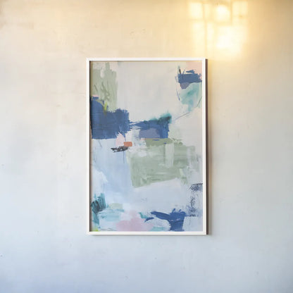 In Its Own Time by Jocelyn Elizabeth. shown as a paper print in a white frame. Available as a archival giclee rolled canvas, fine art paper, or poster print. SKU 100072h.