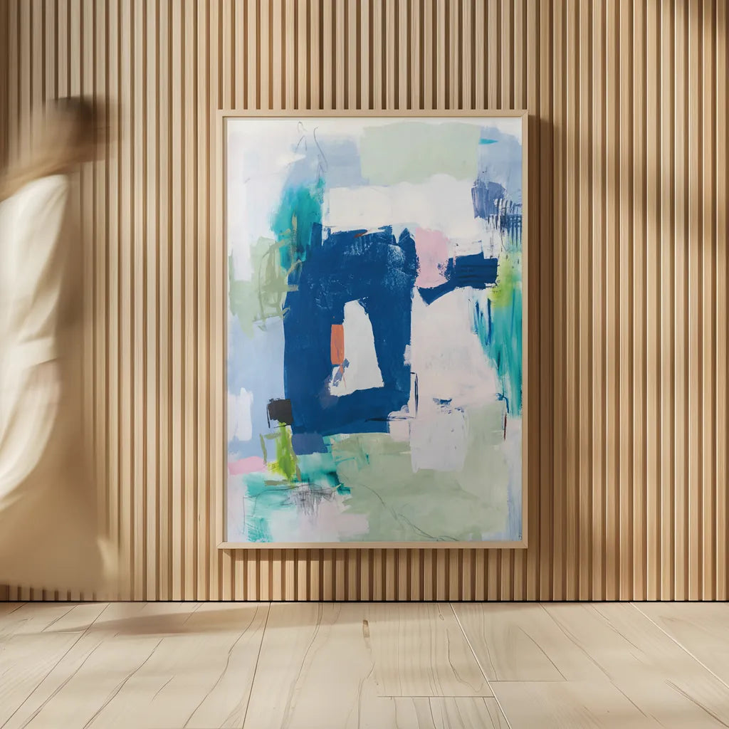 In Its Own Time II by Jocelyn Elizabeth. shown as over sized large wall art. Available as an archival giclee rolled canvas, fine art paper, or poster print. SKU 100337h.