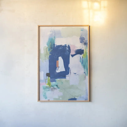 In Its Own Time II by Jocelyn Elizabeth. shown as a paper print in a natural frame. Available as a archival giclee rolled canvas, fine art paper, or poster print. SKU 100337h.