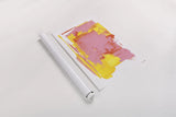 Lemonade Burst by Jocelyn Elizabeth. shown as a rolled paper print. Available as archival giclee rolled canvas, fine art paper, or poster print. SKU 95423i.