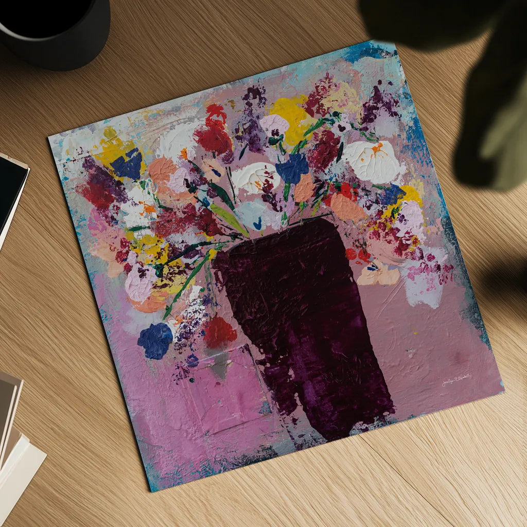 Love by Jocelyn Elizabeth. Shown as a detailed flat fine art print, highlighting archival giclee quality. Available as an archival giclee rolled canvas, fine art paper, or poster print. SKU 94105a.