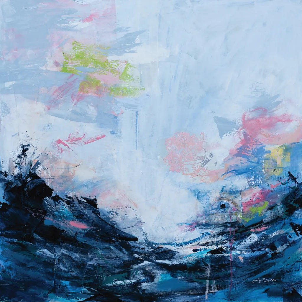 My Body Moves by Jocelyn Elizabeth. SKU 101021a. Archival Giclee Fine art print for wall decor.