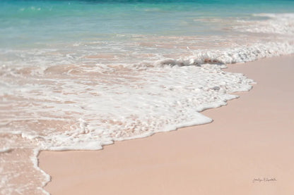 Pink Sand Shoreline by Jocelyn Elizabeth. SKU 100325i. Archival Giclee Fine art print for wall decor.