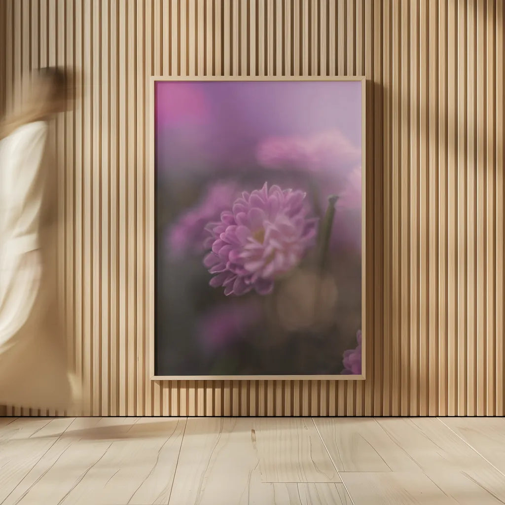 Purple Haze by Jocelyn Elizabeth. shown as over sized large wall art. Available as an archival giclee rolled canvas, fine art paper, or poster print. SKU 94031h.