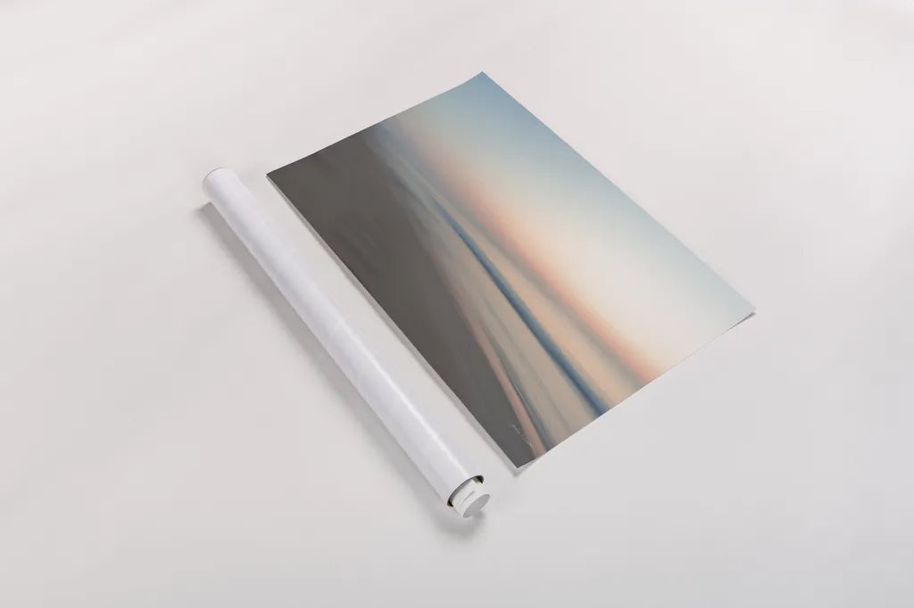 Slow Dawning by Jocelyn Elizabeth. shown as a rolled paper print. Available as archival giclee rolled canvas, fine art paper, or poster print. SKU 102105i.