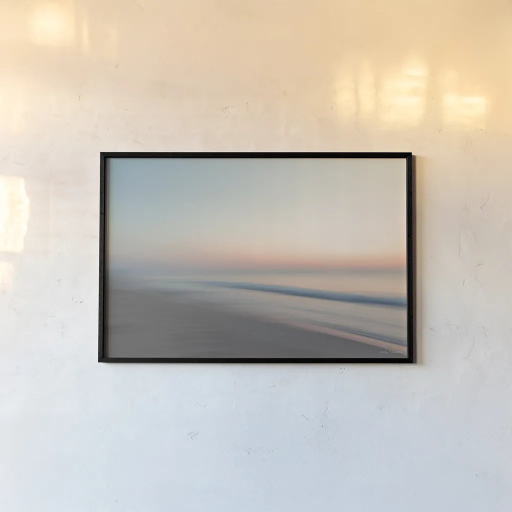 Slow Dawning by Jocelyn Elizabeth. shown as a paper print in a black flame. Available as a archival giclee rolled canvas, fine art paper, or poster print. SKU 102105i.