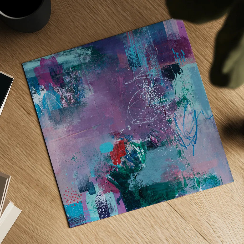 Somewhere by Jocelyn Elizabeth. Shown as a detailed flat fine art print, highlighting archival giclee quality. Available as an archival giclee rolled canvas, fine art paper, or poster print. SKU 94753a.