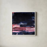 Soul Searching I by Jocelyn Elizabeth. Shown in a crisp white glass frame for a clean and minimalist style. Available as an archival giclee rolled canvas, fine art paper, or poster print. SKU 102103a.