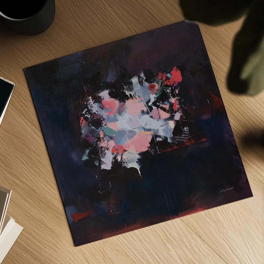 The Silent Treatment by Jocelyn Elizabeth. Shown as a detailed flat fine art print, highlighting archival giclee quality. Available as an archival giclee rolled canvas, fine art paper, or poster print. SKU 94117a.