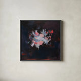 The Silent Treatment by Jocelyn Elizabeth. Shown in a sleek black glass frame for a contemporary gallery look. Available as an archival giclee rolled canvas, fine art paper, or poster print. SKU 94117a.