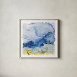 Weathering The Storm by Jocelyn Elizabeth. Shown in a natural wood glass frame for a timeless modern aesthetic. Available as an archival giclee rolled canvas, fine art paper, or poster print. SKU 94942a.