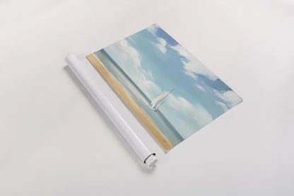 A Good Day by Julia Purinton. shown as a rolled paper print. Available as archival giclee rolled canvas, fine art paper, or poster print. SKU 17547i.