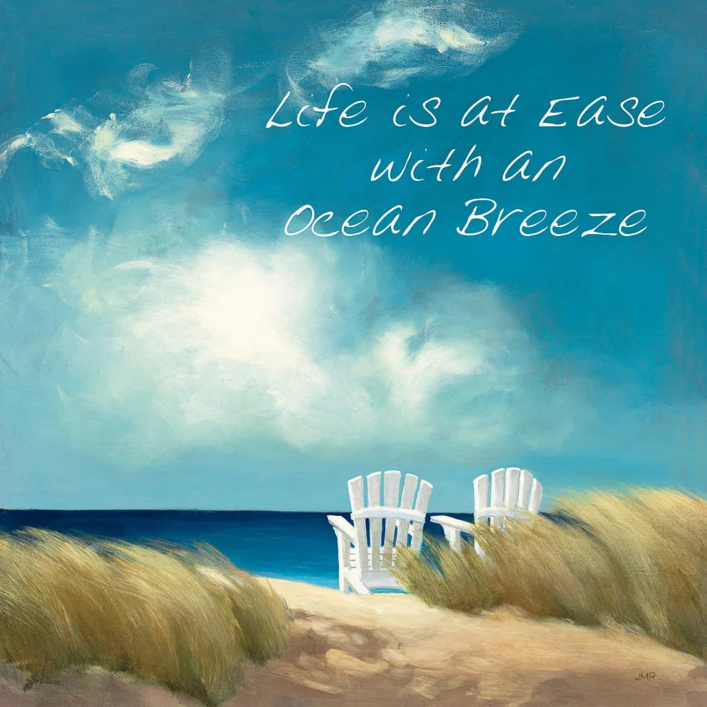 A Perfect Day Ocean Breeze by Julia Purinton. SKU 25908a. Archival Giclee Fine art print for wall decor.