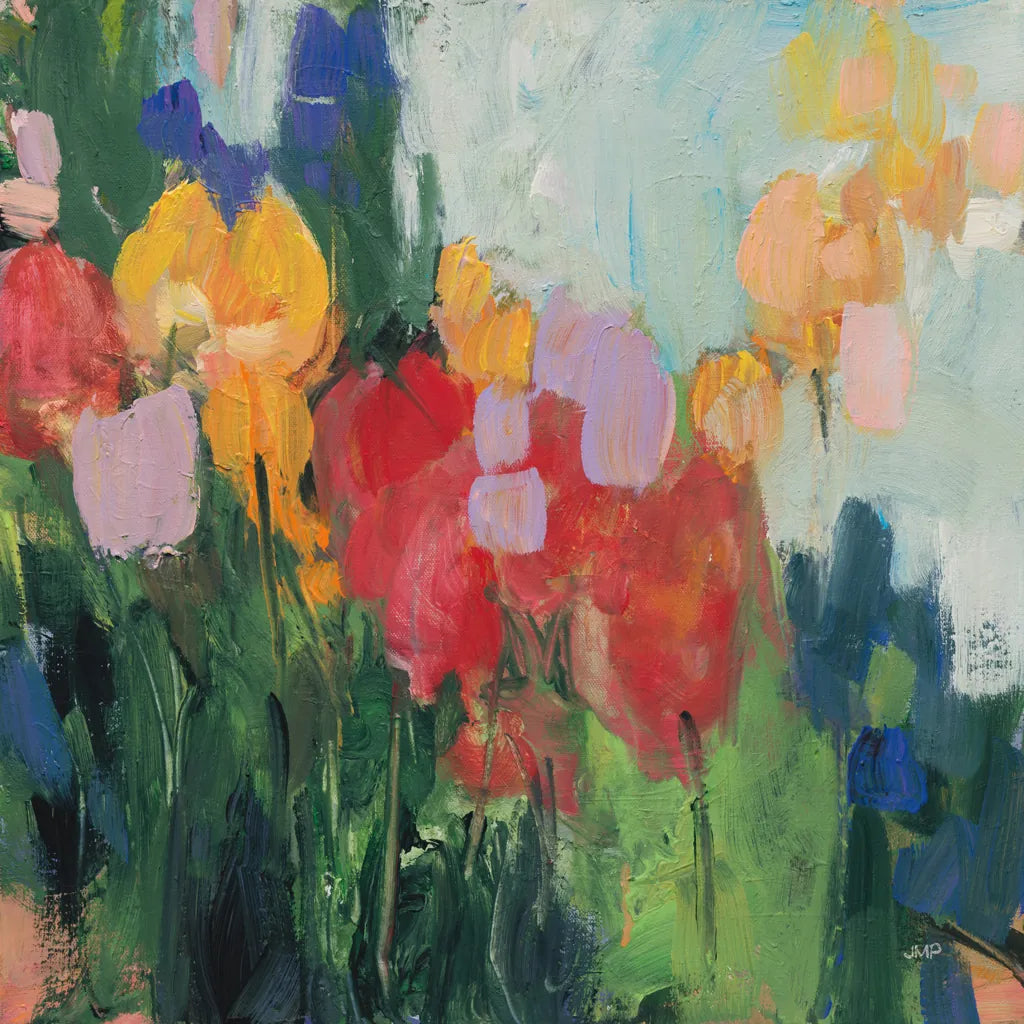 Abstract Garden II by Julia Purinton. SKU 96715a. Archival Giclee Fine art print for wall decor.