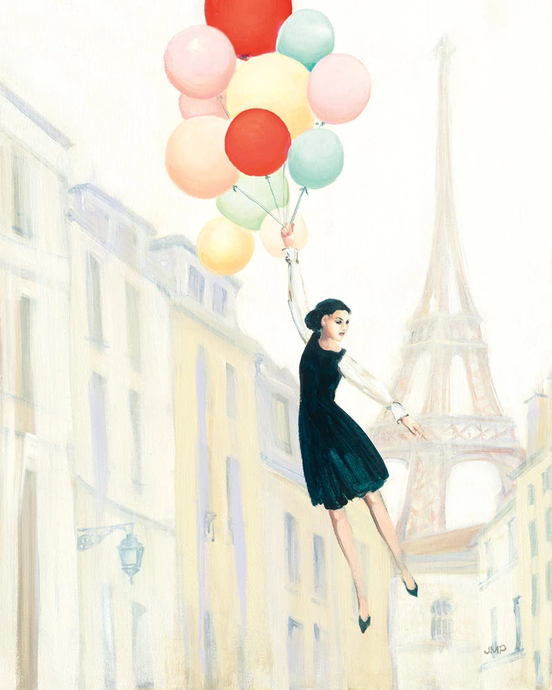 Aloft In Paris II by Julia Purinton
