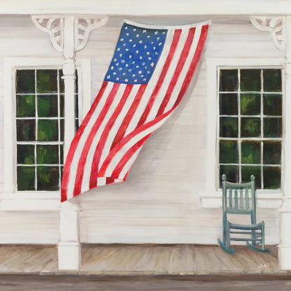 American Porch Crop by Julia Purinton. SKU 98888a. Archival Giclee Fine art print for wall decor.