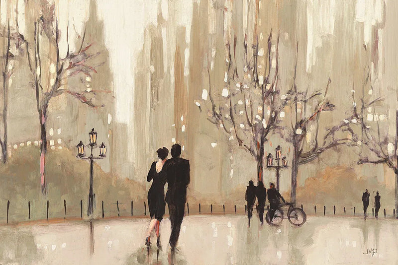 An Evening Out Neutral by Julia Purinton. SKU 14999i. Archival Giclee Fine art print for wall decor.
