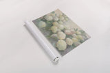 Annabelle Hydrangeas Crop by Julia Purinton. shown as a rolled paper print. Available as archival giclee rolled canvas, fine art paper, or poster print. SKU 37616i.