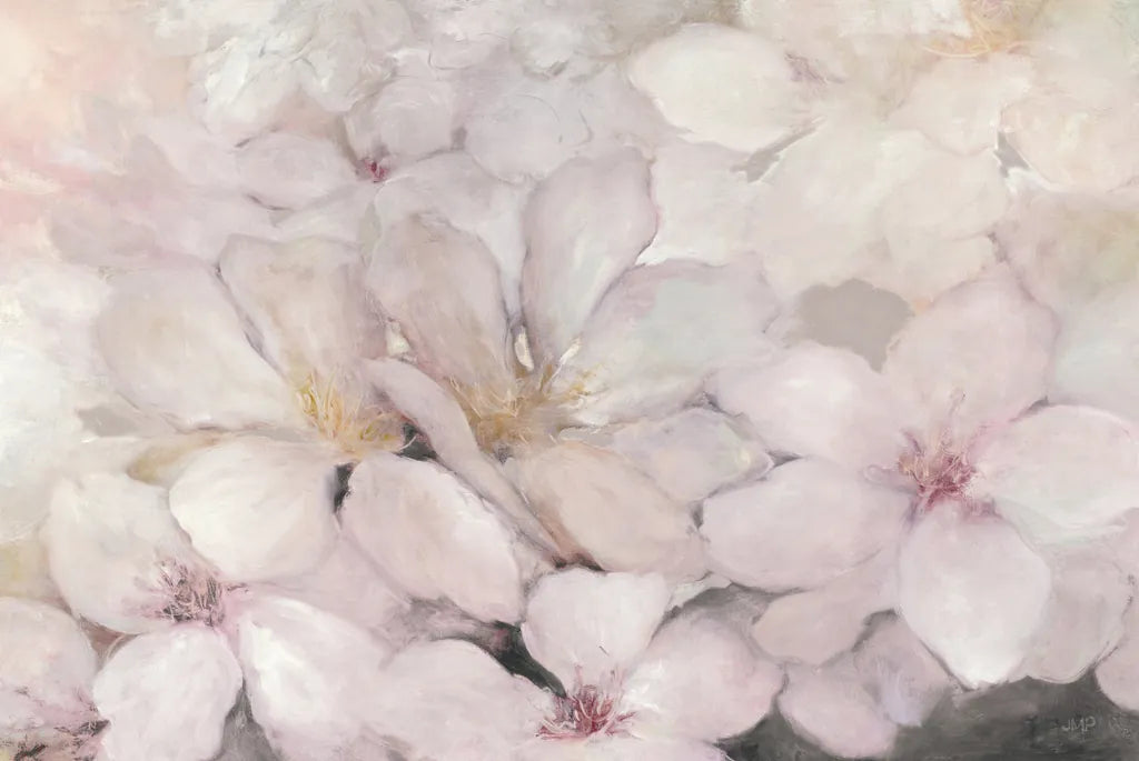 Apple Blossoms Dark Gray by Julia Purinton. SKU 52506i. Archival Giclee Fine art print for wall decor.