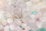 Apple Blossoms Teal by Julia Purinton. SKU 50069i. Archival Giclee Fine art print for wall decor.
