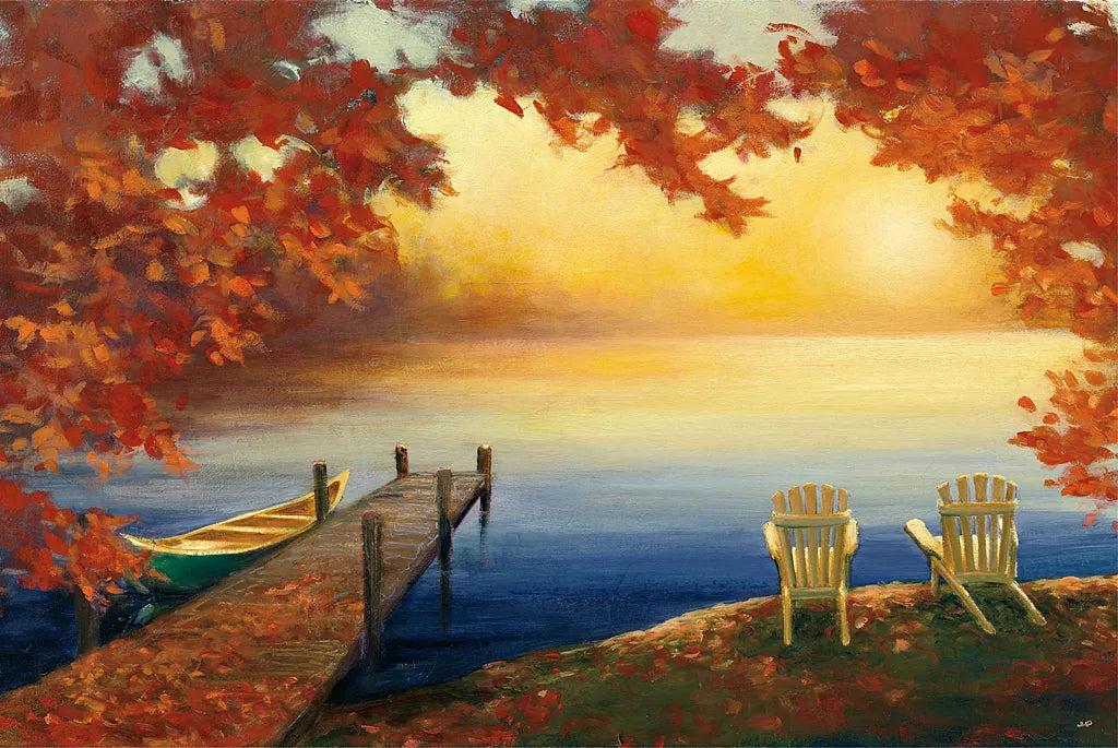 Autumn Glow Crop v.2 by Julia Purinton. SKU 22061i. Archival Giclee Fine art print for wall decor.