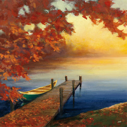 Autumn Glow III by Julia Purinton. SKU 22104a. Archival Giclee Fine art print for wall decor.