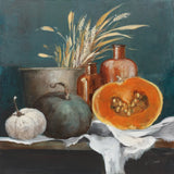 Autumn Still Life by Julia Purinton. SKU 87344a. Archival Giclee Fine art print for wall decor.