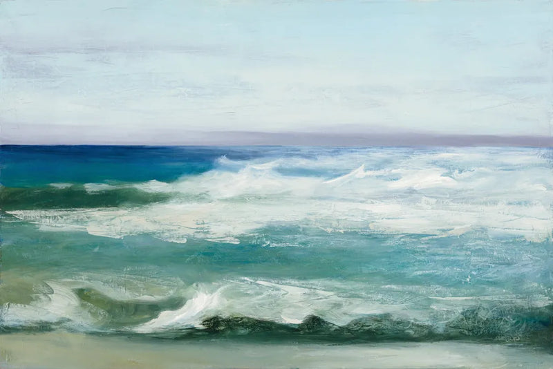 Azure Ocean by Julia Purinton. SKU 34631i. Archival Giclee Fine art print for wall decor.