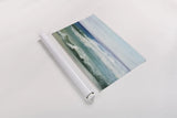 Azure Ocean by Julia Purinton. shown as a rolled paper print. Available as archival giclee rolled canvas, fine art paper, or poster print. SKU 34631i.