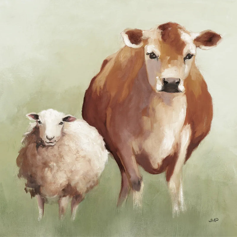 BFF II Light by Julia Purinton. SKU 89472a. Archival Giclee Fine art print for wall decor.