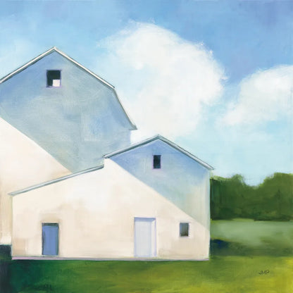 Barn Shadows by Julia Purinton. SKU 78368a. Archival Giclee Fine art print for wall decor.