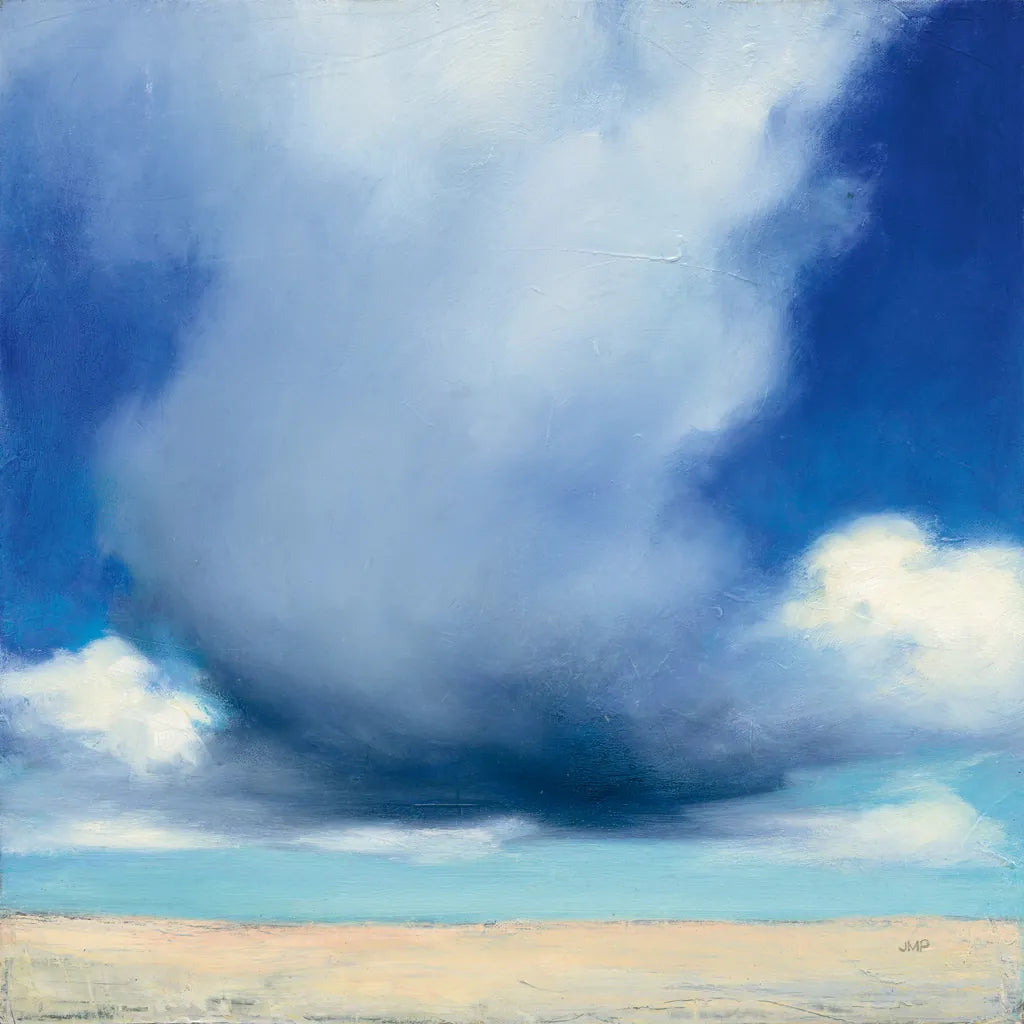 Beach Clouds I by Julia Purinton. SKU 33435a. Archival Giclee Fine art print for wall decor.