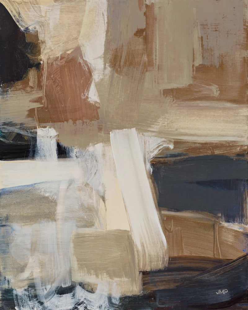 Beale Street Abstract I Brown by Julia Purinton