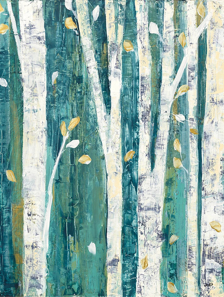 Birches in Spring III by Julia Purinton