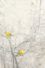 Birds in Trees II by Julia Purinton. SKU 70139h. Archival Giclee Fine art print for wall decor.