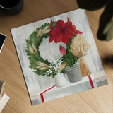 Blooms of the Season by Julia Purinton. Shown as a detailed flat fine art print, highlighting archival giclee quality. Available as an archival giclee rolled canvas, fine art paper, or poster print. SKU 75426a.