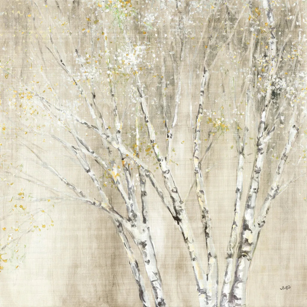 Blue Birch Neutral by Julia Purinton. SKU 18084a. Archival Giclee Fine art print for wall decor.