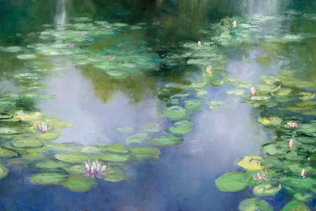 Blue Lily III by Julia Purinton. SKU 22439i. Archival Giclee Fine art print for wall decor.